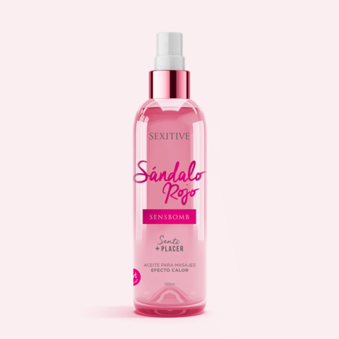 BODY OIL EFECTO CALOR  SÁNDALO ROJO